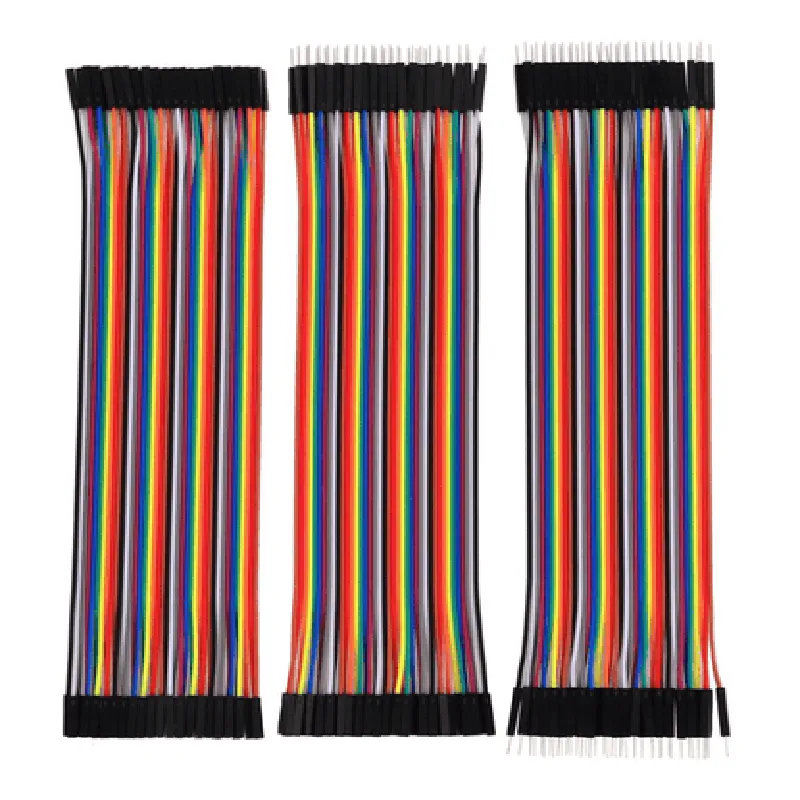 Jumper Wire Set - M2M, M2F, F2F (40 pcs each)