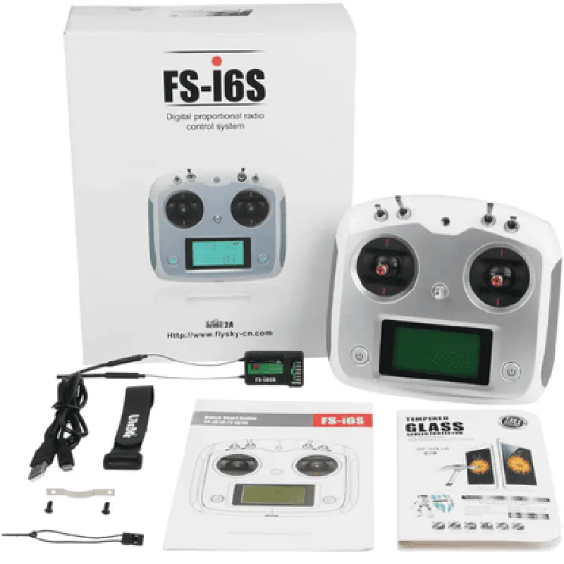 Flysky FS-i6S 2.4GHz 10CH AFHDS 2A RC Transmitter With FS-iA10B 10CH Receiver