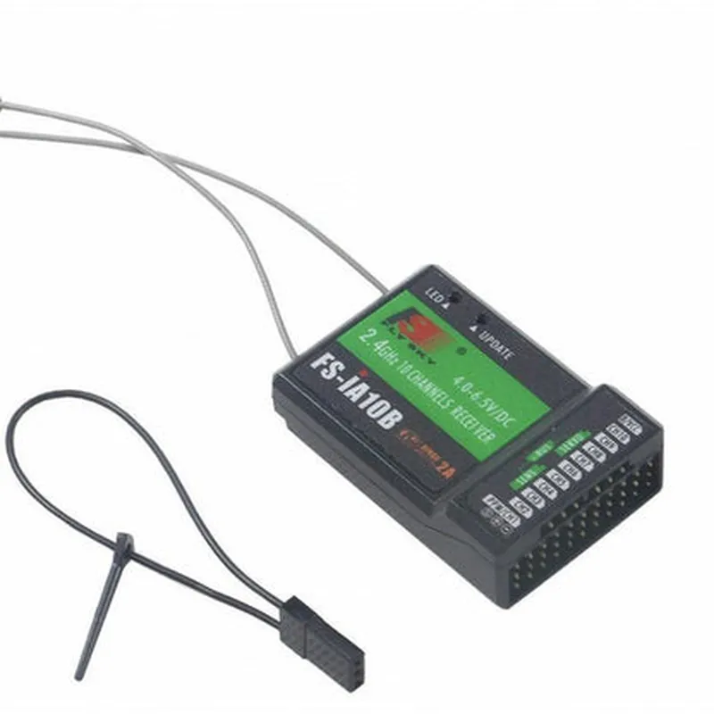 FlySky FS-iA10B Radio Receiver- 2.4GHz 10 Channel