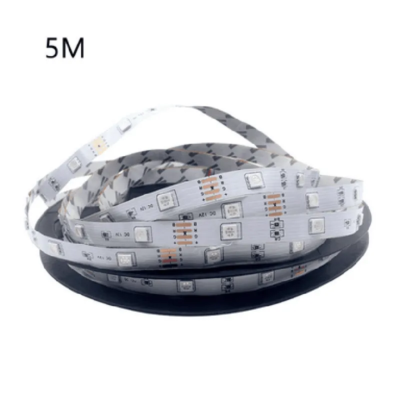 24V RGB 5050 SMD LED Strip Flexible 5M/Roll NO Waterproof