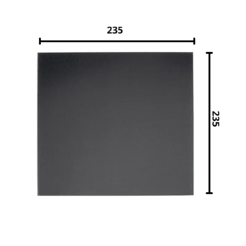 Ultrabase 235235mm 3D Printer Platform Tempered Heated Bed Glass Plate with Microporous Coating