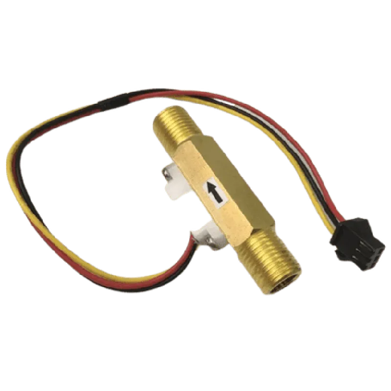 1/4 Inch Brass Water Flow Sensor SEN-HZ41WC