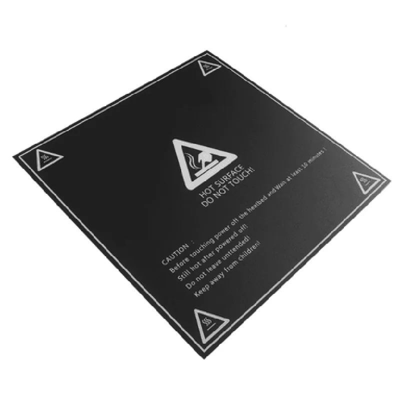 214x214mm Heat Bed Sticker Build Plate Tape with Adhesive Backing for 3D Printer