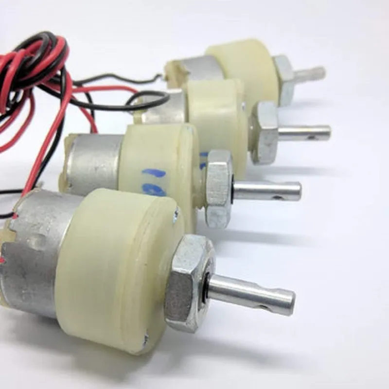 200 RPM GEAR MOTOR+10X4 WHEEL - SET OF 4