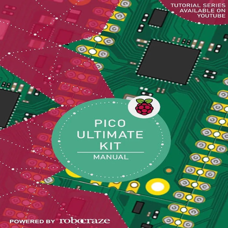 Raspberry Pi Pico W Ultimate Kit with Manual