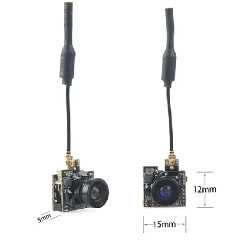 Mini AIO FPV Camera 5.8G 40CH 25mW 800TVL Video Transmitter