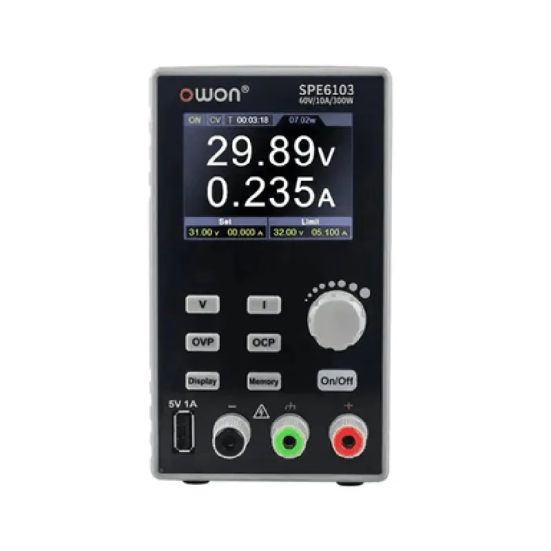 OWON SPE6103 60V 10A Programmable Lab DC Power Supply