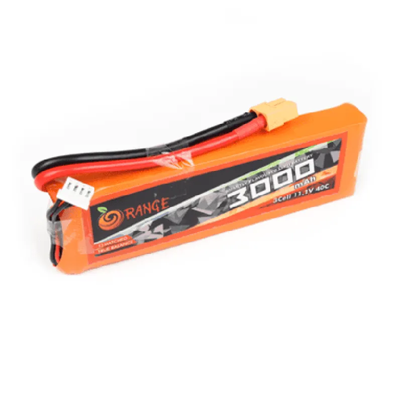 11.1 V 3000mah 3S 40C-80C Lithium Polymer Battery