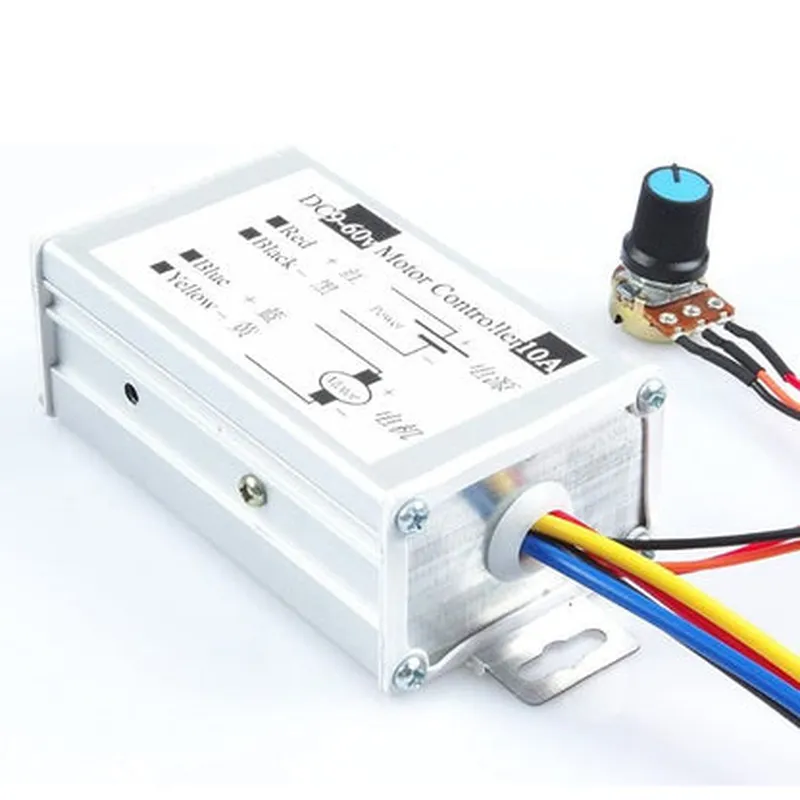 9-60V 10A DC Motor PWM Speed Controller