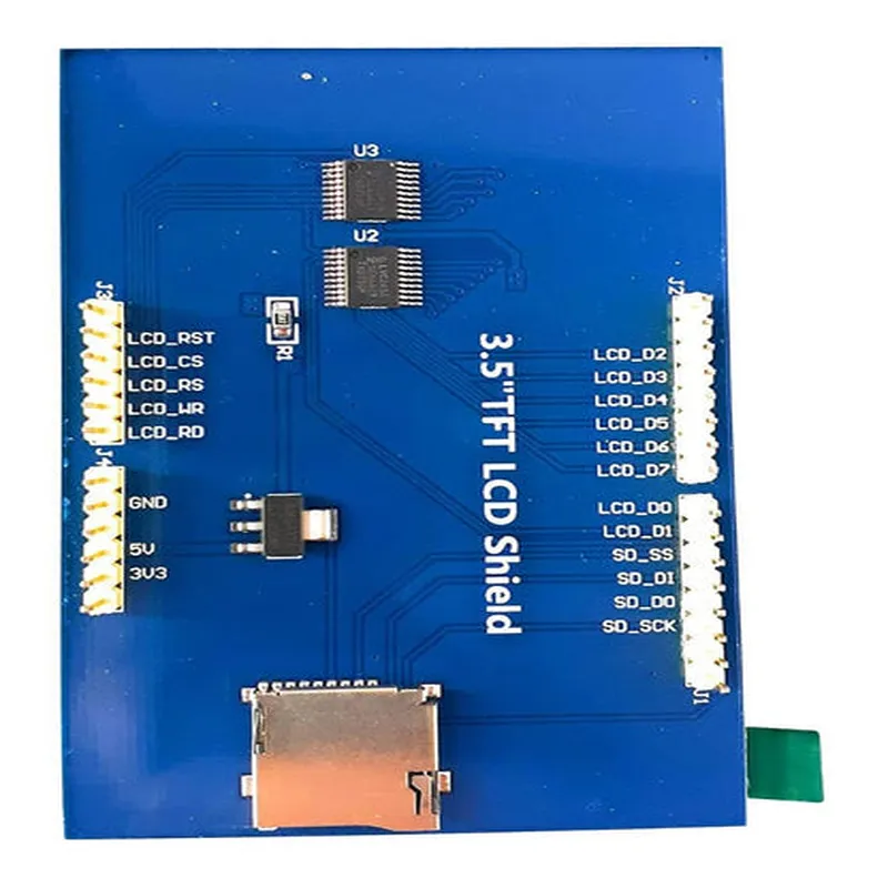 3.2 inch TFT LCD Resistive Touch Screen Panel with SPI Interface for Arduino Mega