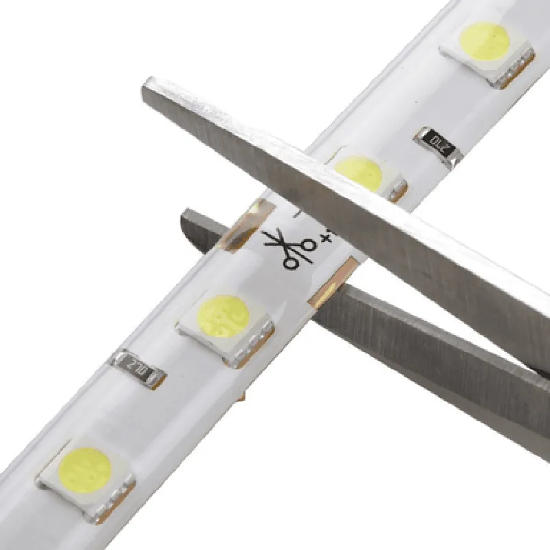 12V Warm White 5050 SMD LED Strip Flexible 5M/Roll Waterproof (5 Meter)