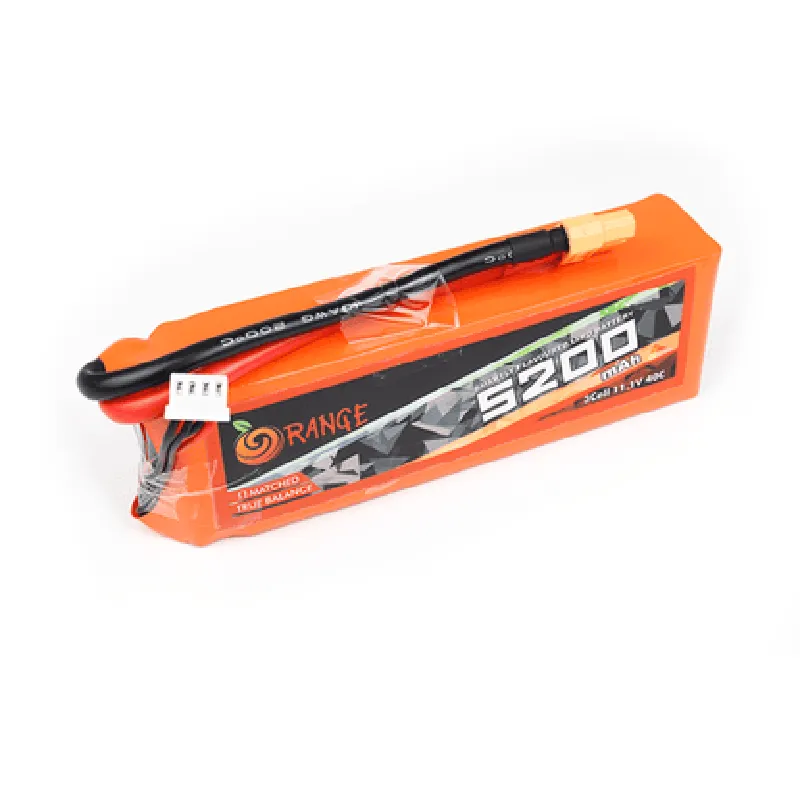 11.1V 5200mAh Orange Lithium polymer battery