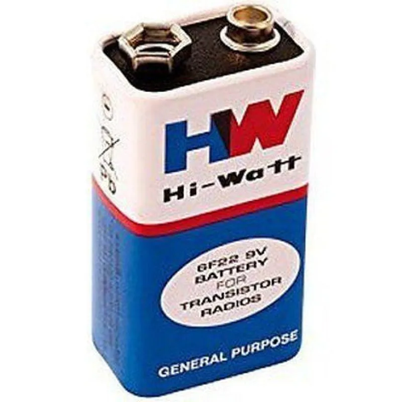 9V Original HW High-Quality Battery (Pack of 25)