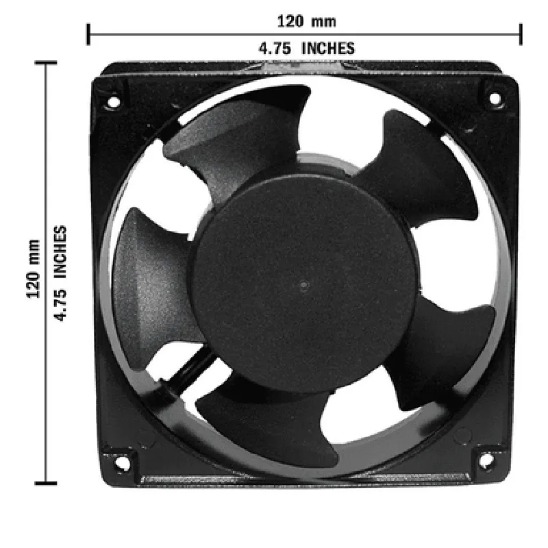 220v AC Cooling Fan - 120mm120mm38mm