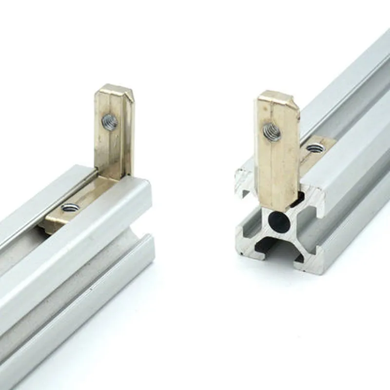 T Slot L Type 90 Degree Aluminum Profile Accessories Interior Joint Inside Corner Connector Bracket 