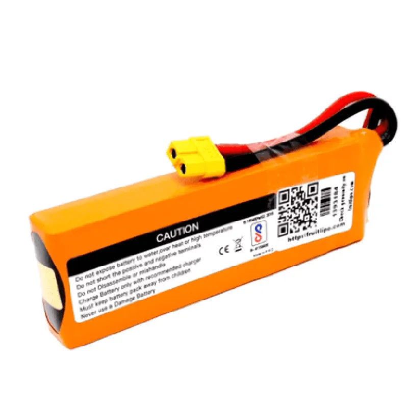 11.1 V 3300mah 3S 35C-80C Lithium Polymer Battery