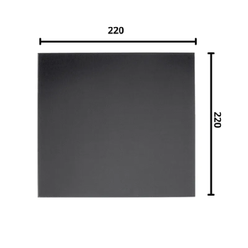 Ultrabase 220220mm 3D Printer Platform Tempered Heated Bed Glass Plate with Microporous Coating