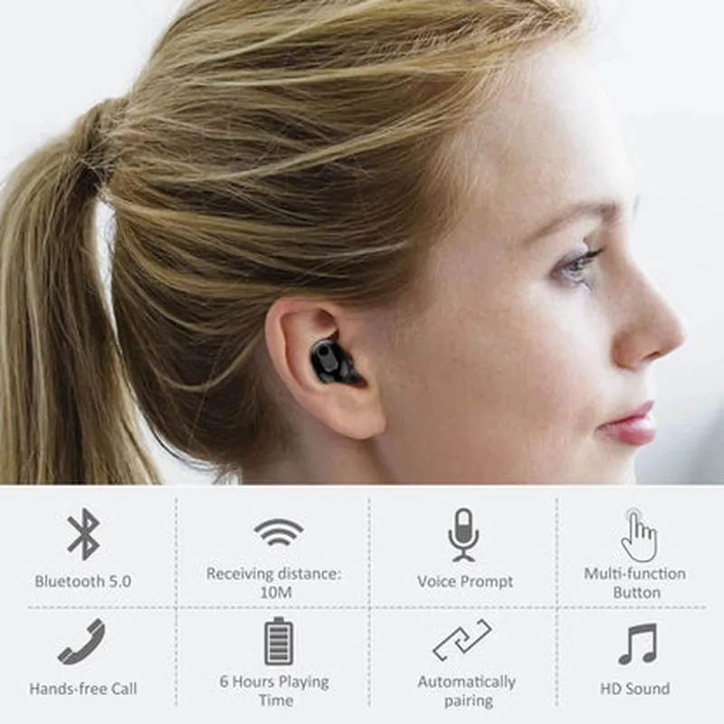 Starson S100 Mini Bluetooth Earbuds