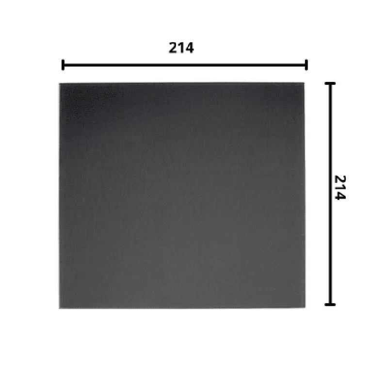 Ultrabase 214214mm 3D Printer Platform Tempered Heated Bed Glass Plate with Microporous Coating