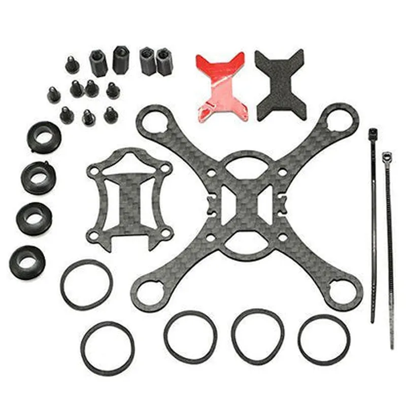 Smart 100 Carbon Fiber FPV RC Racing Quadcopter Frame Spare Parts Accessories Kit