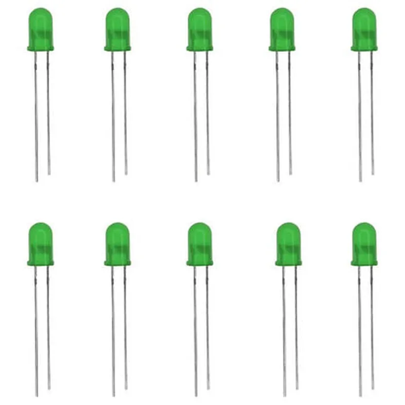 5mm Green Led (Pack of 10)