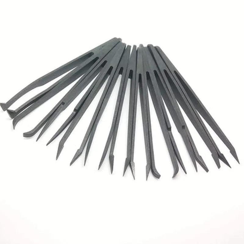SD 10-15 Safe Anti-static Tweezer Maintenance Repair Nippers Forceps