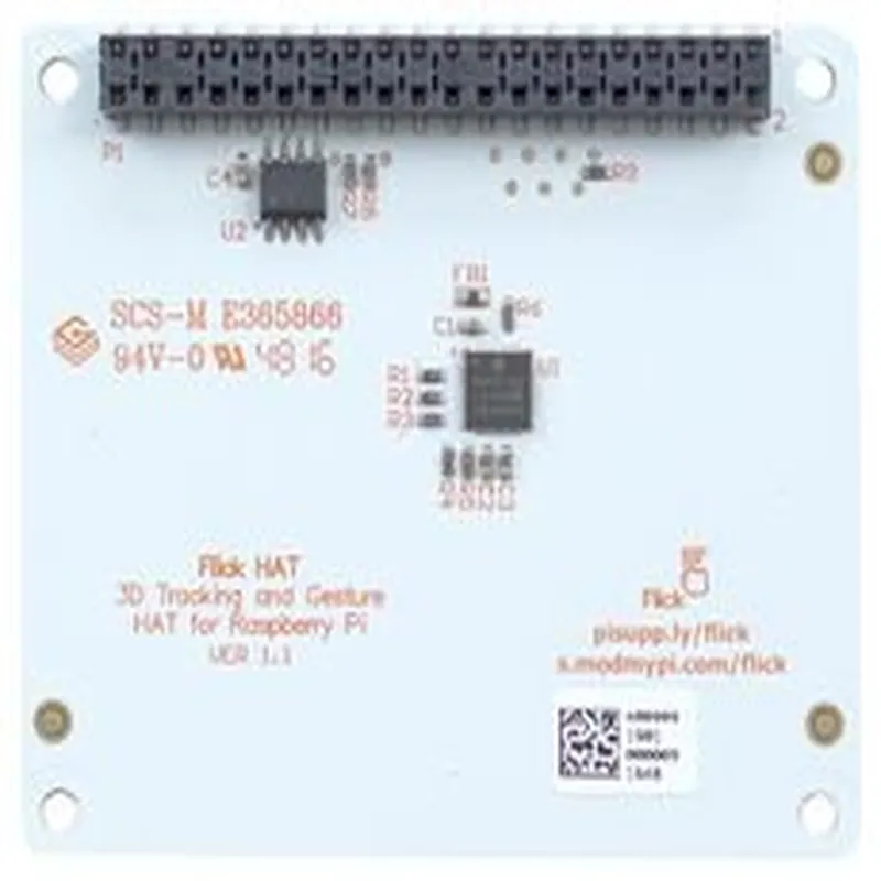 Raspberry Pi Flick Hat 3D Tracking and Gesture Sensor