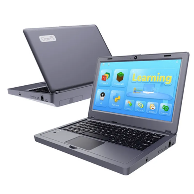 Elecrow - CrowPi2 - All-in-One Raspberry Pi STEM Laptop, FCC/CE Certified, Space Grey, English Keybo