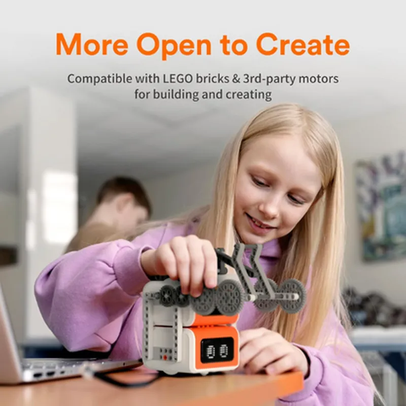 Matatalab VinciBot Coding Robot for Kids 8+, STEM Educational Toy, Scratch & Python Programming Robo