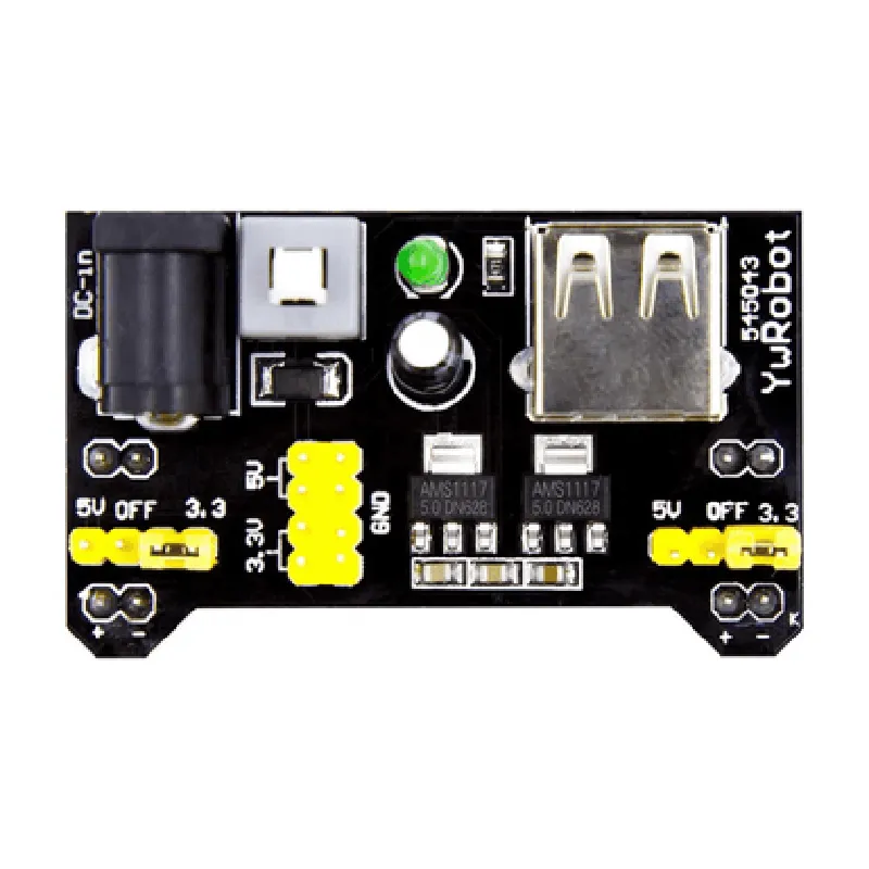 Breadboard Power Supply (3.3V-5V)