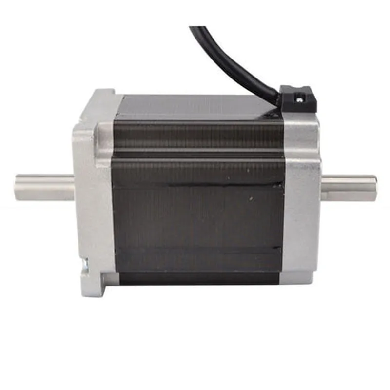 Dual Shaft NEMA 34 CNC Stepper Motor 34HS46-5004D (8.5NM-5A)