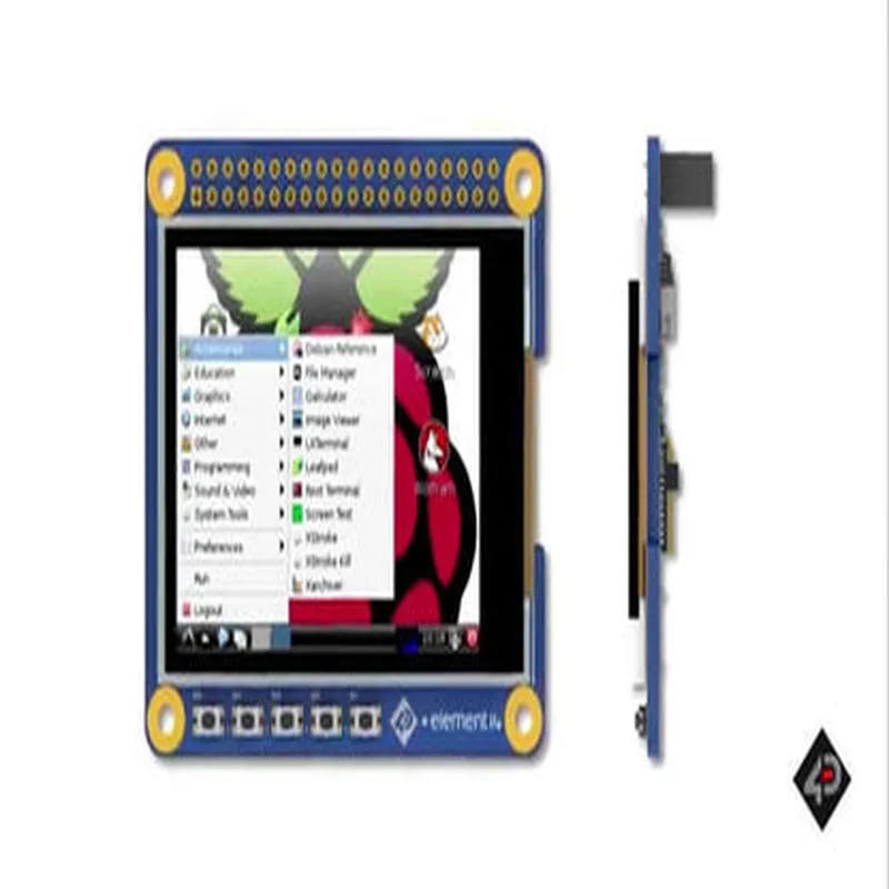 2.4inch Raspberry Pi Display Hat - 4D Systems