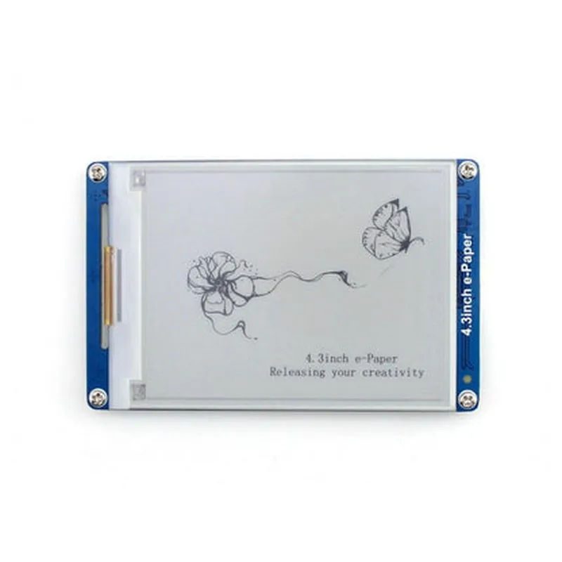 4.3in Serial Interface Electronic Paper Display