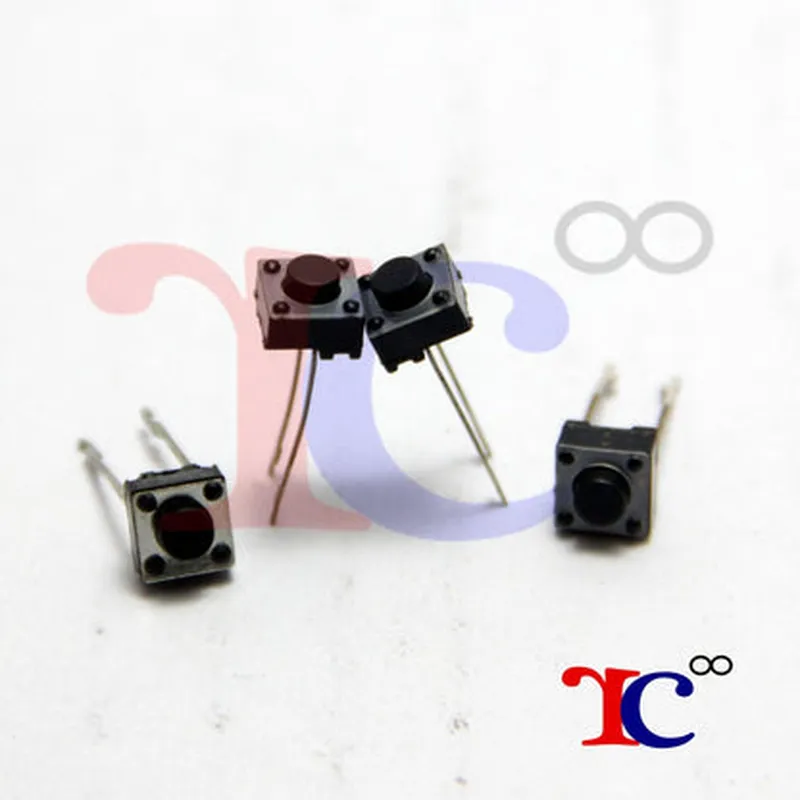 2 Pin Button Switch (Pack of 10)