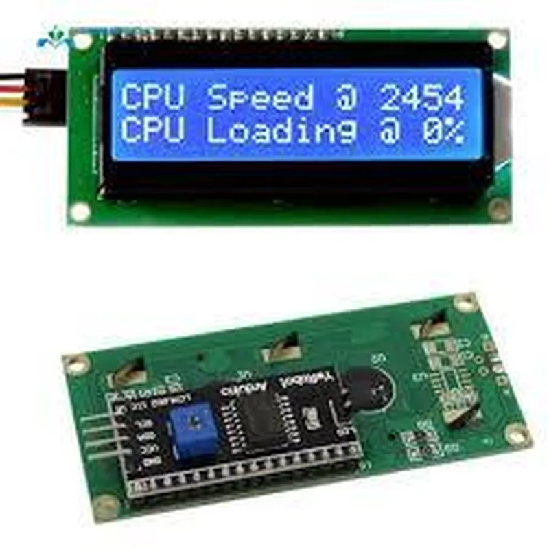 16x2 LCD (Blue) with I2C Interface