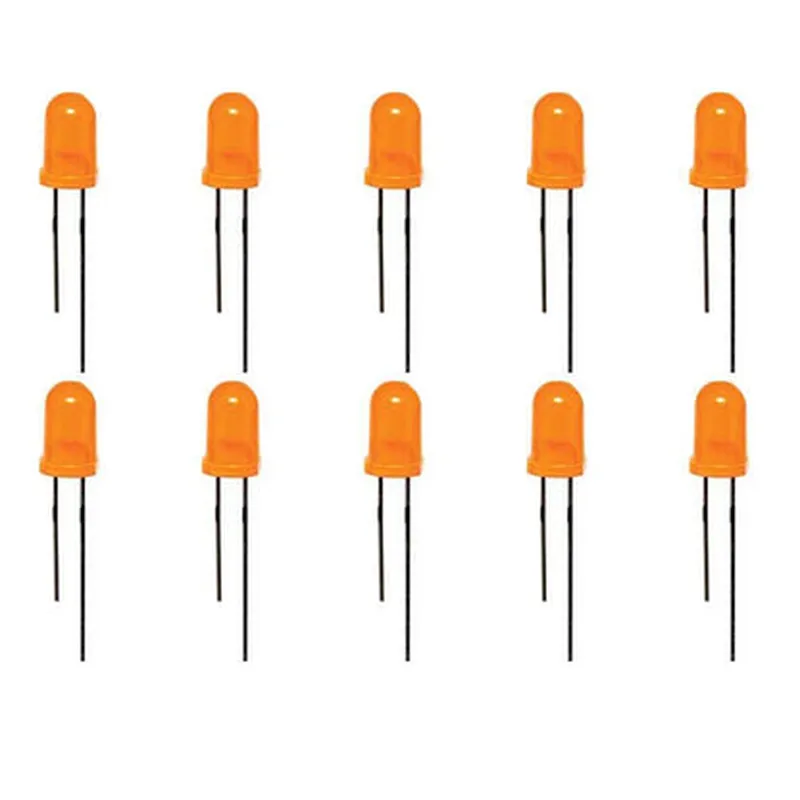 5 mm Orange LED (Pack of 10)