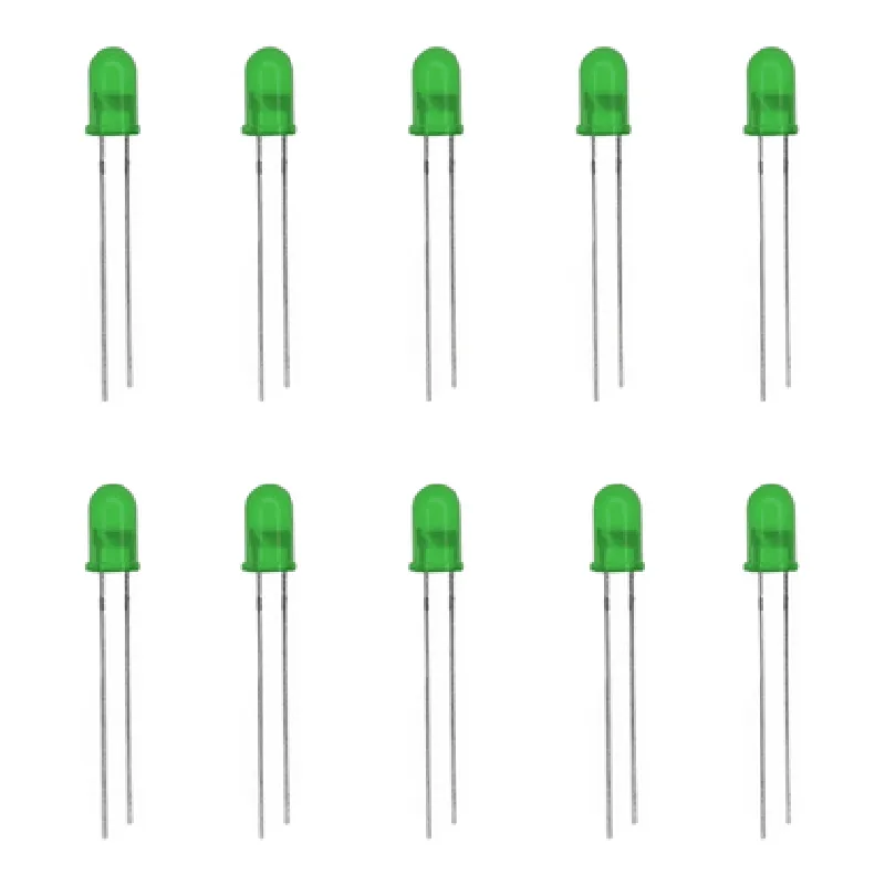 3mm Green LED (Pack of 10)