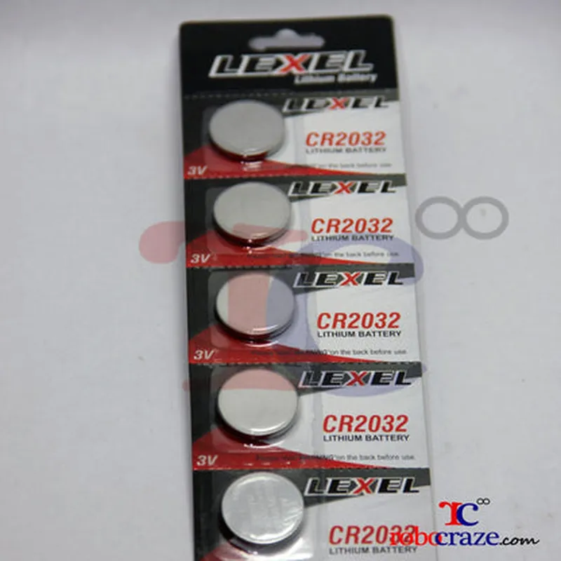 3V CR2032 Lithium Coin Battery (Pack of 5)