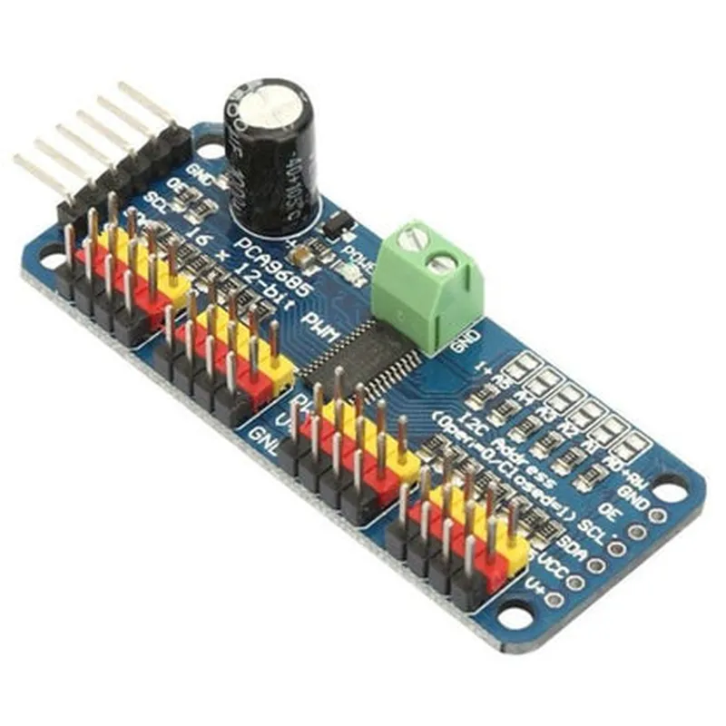 PCA9685 16 Channel Servo Motor Driver(Soldered)