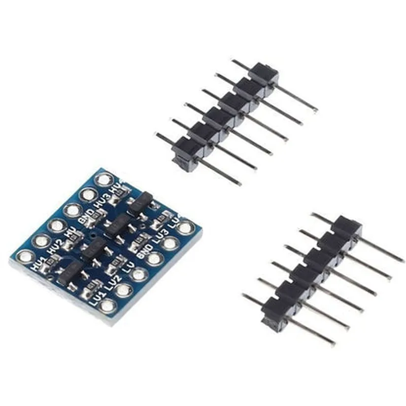 4 Channel (I2C or SPI) 3.3V-5V Bi-Directional Logic Level Converter